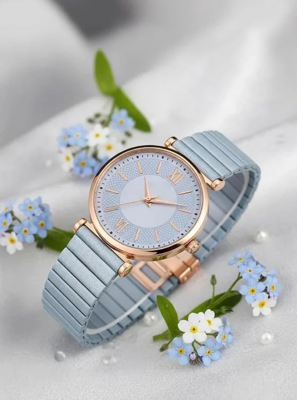 Praizy Times Metal Strap Watch for Women | Premium Watch Collection for Women Analog Watch  - For Women Analogue Metal Bracelet Chain Strap Watch for Women