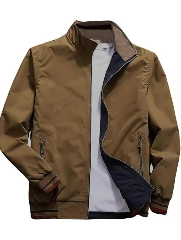 POSHAX Men Solid Casual Jacket